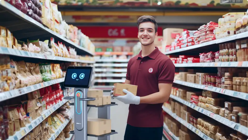 Roboter im Einzelhandel Vorteil 2