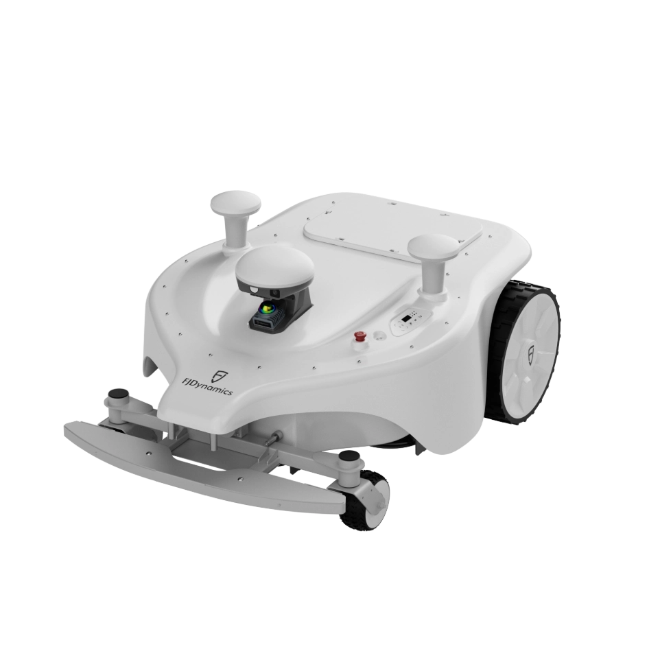 FJD Titan – Profi-Mähroboter mit RTK-Dualantenne und LiDAR-Navigation